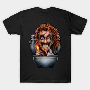 Horror toilet Monster #2 T-Shirt